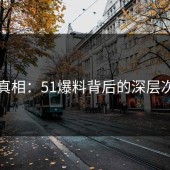 揭秘真相：51爆料背后的深层次真相